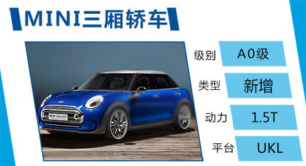 【圖文】MINI將“復(fù)產(chǎn)”三廂轎車 搭載1.5T引擎_愛卡汽車移動版